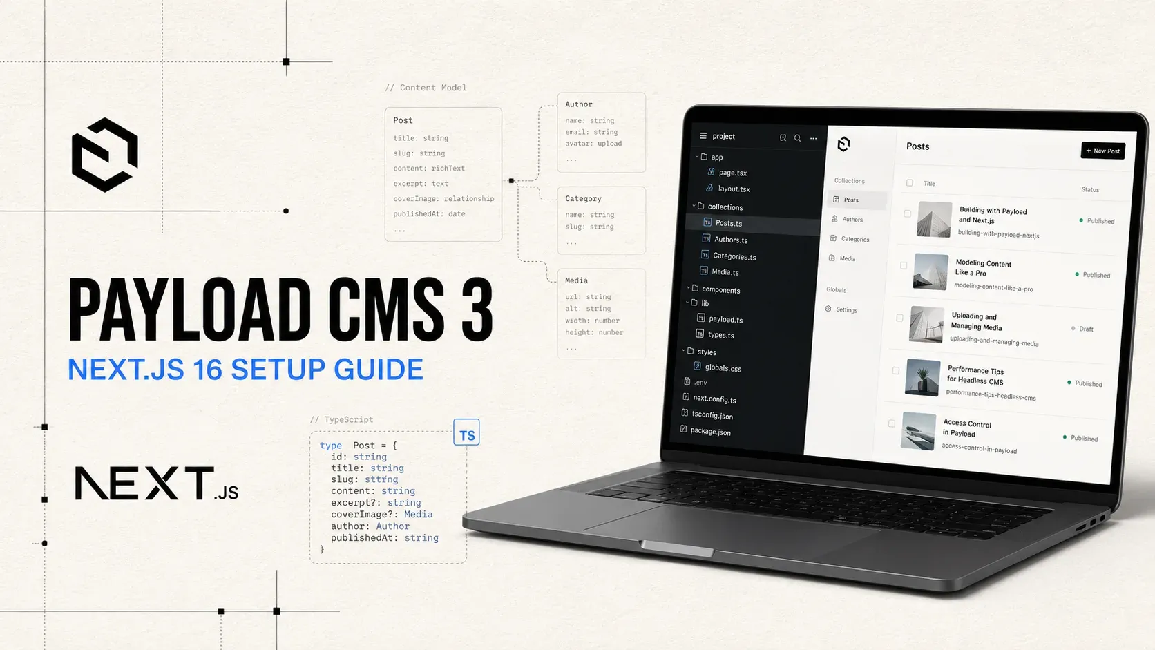 Payload CMS 3 and Next.js 16 setup guide